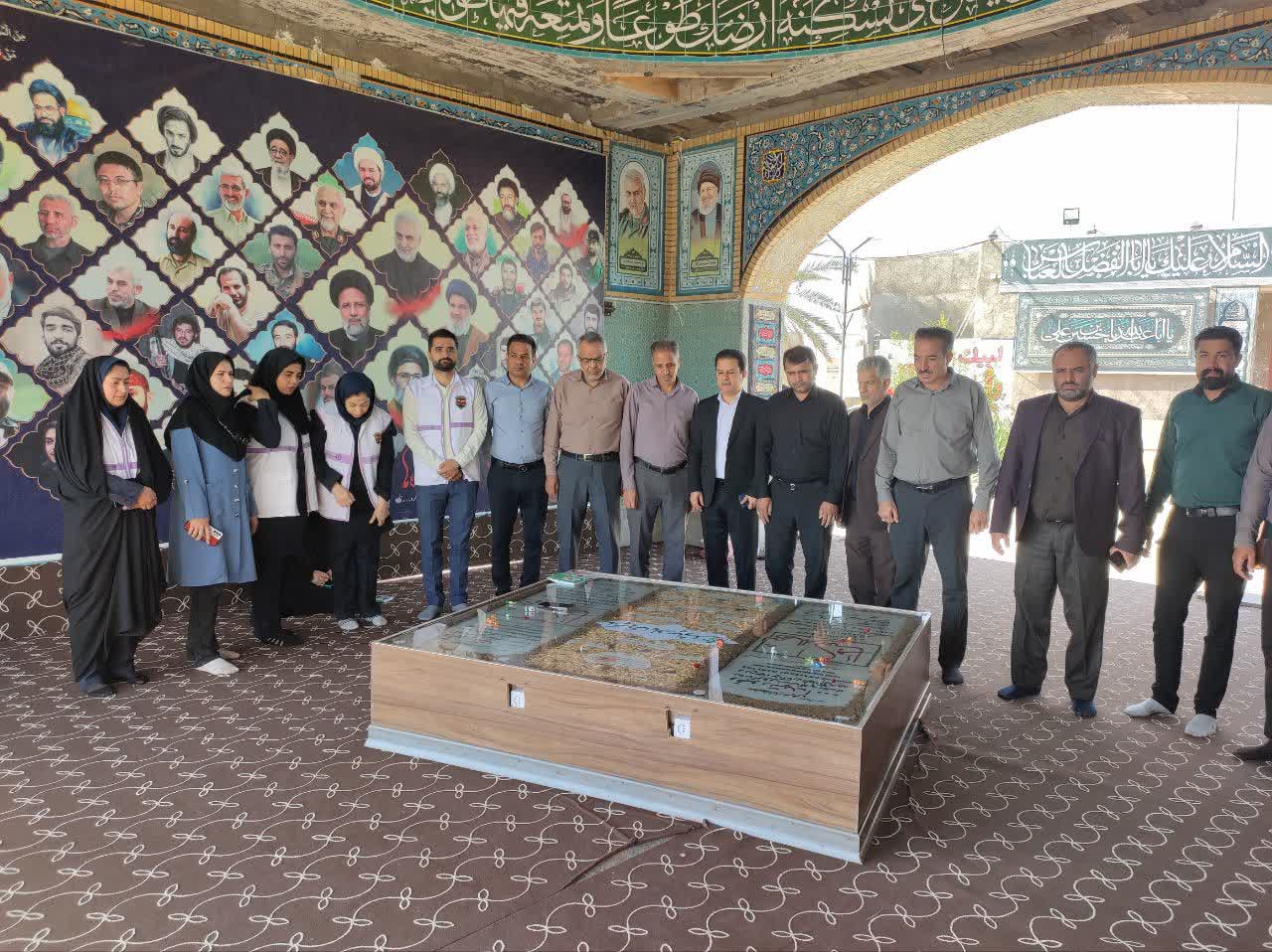 تجدید میثاق کارکنان بهزیستی استان کرمان با آرمانهای شهدا