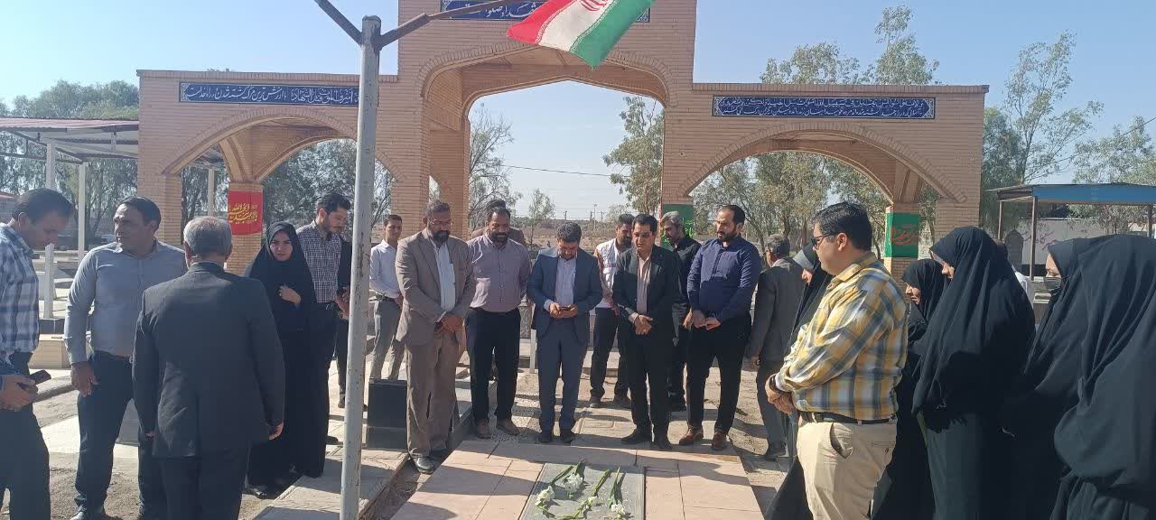 تجدید میثاق کارکنان بهزیستی استان کرمان با آرمانهای شهدا