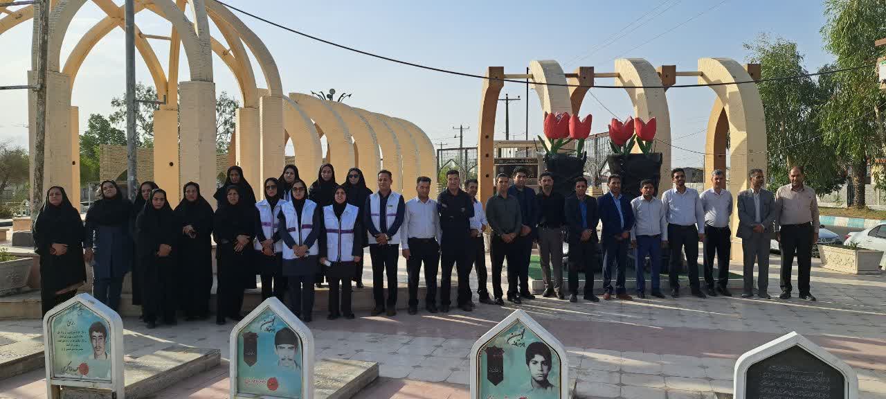 تجدید میثاق کارکنان بهزیستی استان کرمان با آرمانهای شهدا