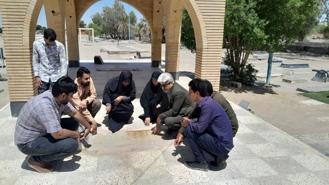 تجدید میثاق کارکنان بهزیستی استان کرمان با آرمانهای شهدا