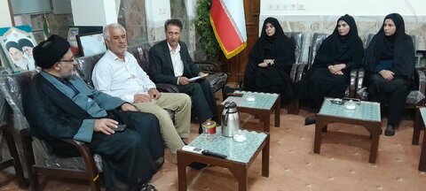 دیدار کارکنان بهزیستی چوار با امام جمعه این شهرستان