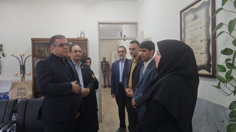 گزارش تصویری | حضور معاون سیاسی امنیتی استاندار در اداره کل بهزیستی استان
