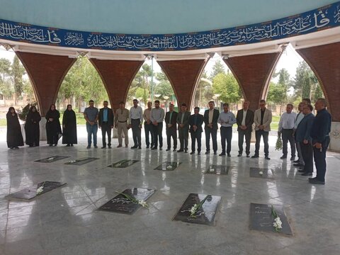 گزارش تصویری ادای احترام