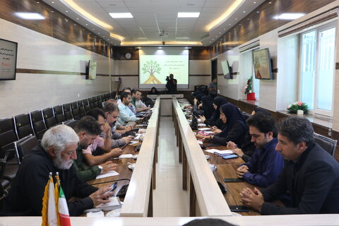 گزارش تصویری از برگزاری نشست خبری مدیرکل بهزیستی استان با اصحاب رسانه به مناسبت گرامیداشت هفته بهزیستی