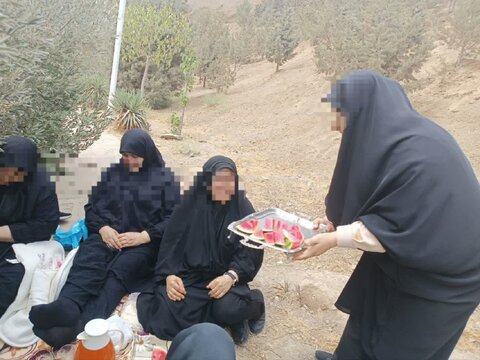 اردوی نشاط‌آور در منطقه حصار کرج برگزار شد