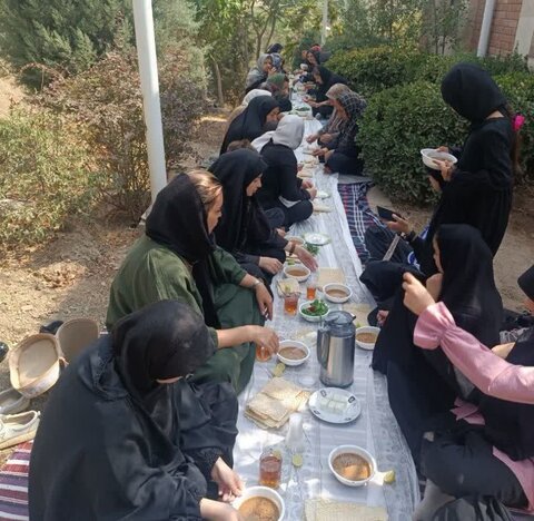 اردوی نشاط‌آور در منطقه حصار کرج برگزار شد