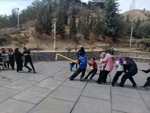 اردوی نشاط‌آور در منطقه حصار کرج برگزار شد