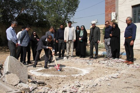 مراسم کلنگ زنی مرکز جامع توانمندسازی و حمایت از زنان و دختران آسیب دیده اجتماعی شیراز