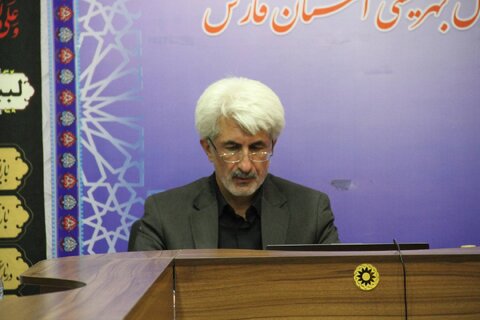 حضور مدیر کل ,معاون مشارکت های مردمی و نمایندگان موسسات و تشکل های غیردولتی شیراز در ویدئو کنفرانس کشوری رئیس سازمان بهزیستی کشور با مدیران کل و تشکل ها