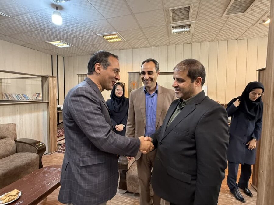 بازدید معاون سیاسی امنیتی استان ازمراکز بهزیستی