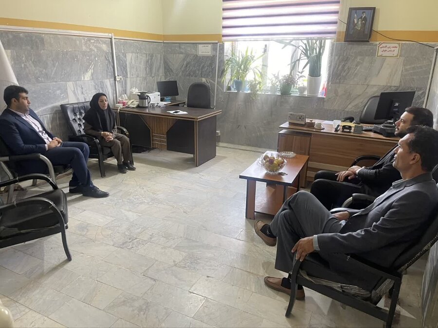 بازدید معاون دادستان شهرستان جیرفت از اورژانس اجتماعی