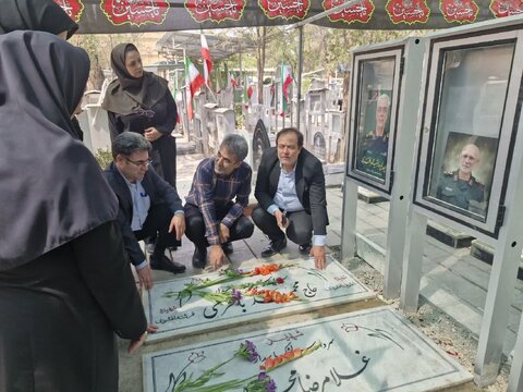 گرامیداشت یاد و خاطره شهدا به مناسبت هفته بهزیستی