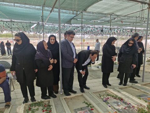 گرامیداشت یاد و خاطره شهدا به مناسبت هفته بهزیستی