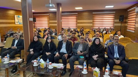 حضور معاون توانبخشی سازمان بهزیستی کشور