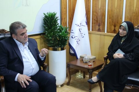 حضور معاون توانبخشی سازمان بهزیستی کشور