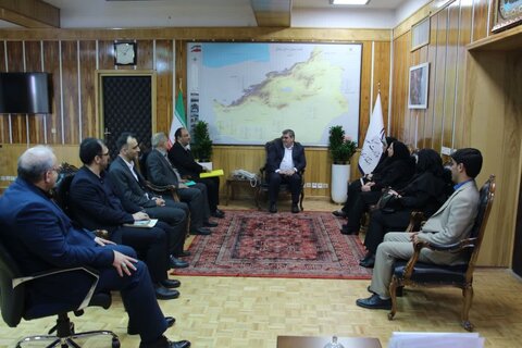 حضور معاون توانبخشی سازمان بهزیستی کشور