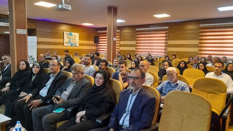 حضور معاون توانبخشی سازمان بهزیستی کشور