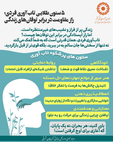 ۵ ستون طلایی تابآوری فردی