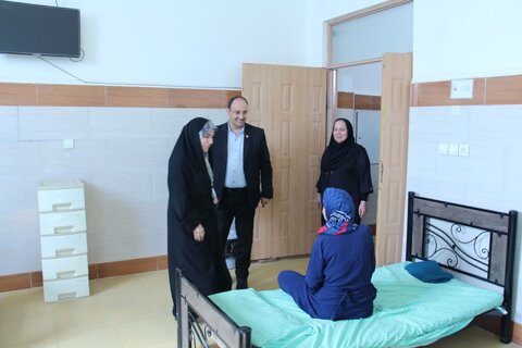 حضور معاون توانبخشی