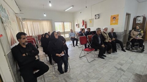 حضور معاون توانبخشی