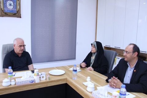 حضور معاون توانبخشی