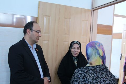 حضور معاون توانبخشی