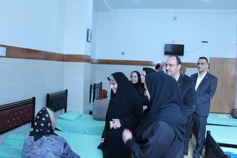 حضور معاون توانبخشی