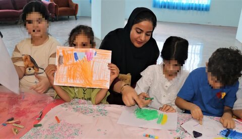 برنامه گروهی هنری اسکراچ‌بُرد در مرکز جامع نیلوفر کهریزک برگزار شد
