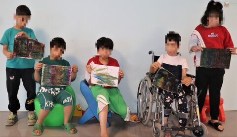 برنامه گروهی هنری اسکراچ‌بُرد در مرکز جامع نیلوفر کهریزک برگزار شد