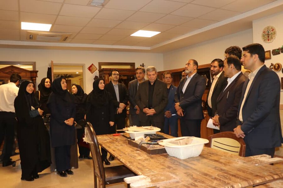 افتتاح ۴۰۴۷ طرح اشتغال‌زایی با حضور رئیس سازمان بهزیستی در کرمان