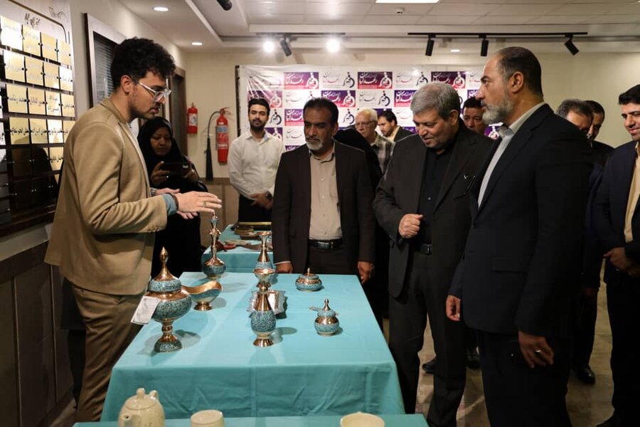 افتتاح ۴۰۴۷ طرح اشتغال‌زایی با حضور رئیس سازمان بهزیستی در کرمان