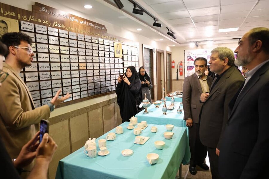 افتتاح ۴۰۴۷ طرح اشتغال‌زایی با حضور رئیس سازمان بهزیستی در کرمان