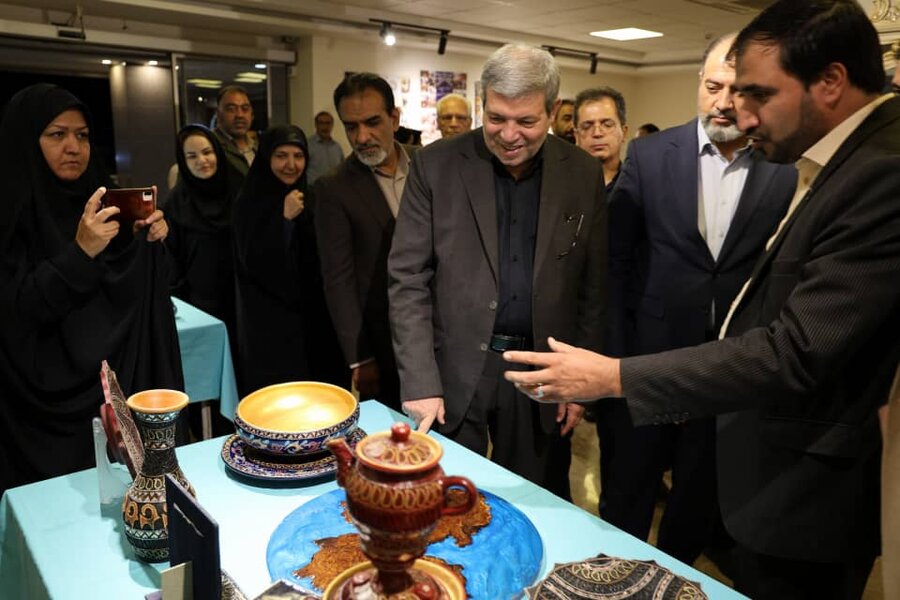 افتتاح ۴۰۴۷ طرح اشتغال‌زایی با حضور رئیس سازمان بهزیستی در کرمان