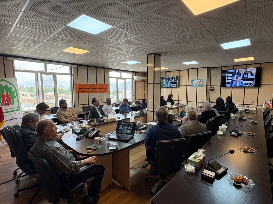 حضور مجازی نمایندگان تشکل‌های غیردولتی بهزیستی کردستان در نشست رئیس سازمان بهزیستی
