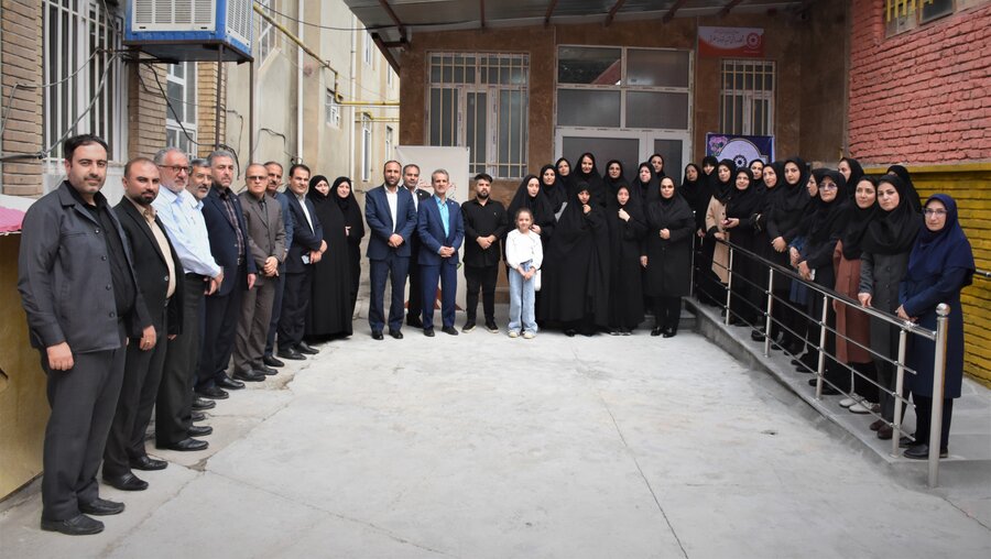 افتتاح باشگاه شهید فرامرز حضرتی در بهزیستی استان کرمانشاه