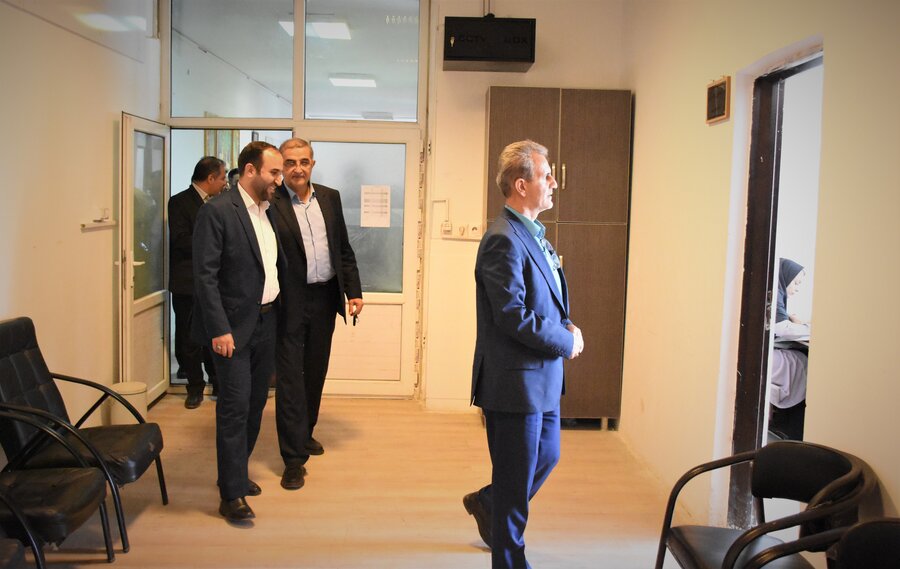 بازدید معاون سلامت اجتماعی بهزیستی کشور از مرکز اورژانس اجتماعی کرمانشاه