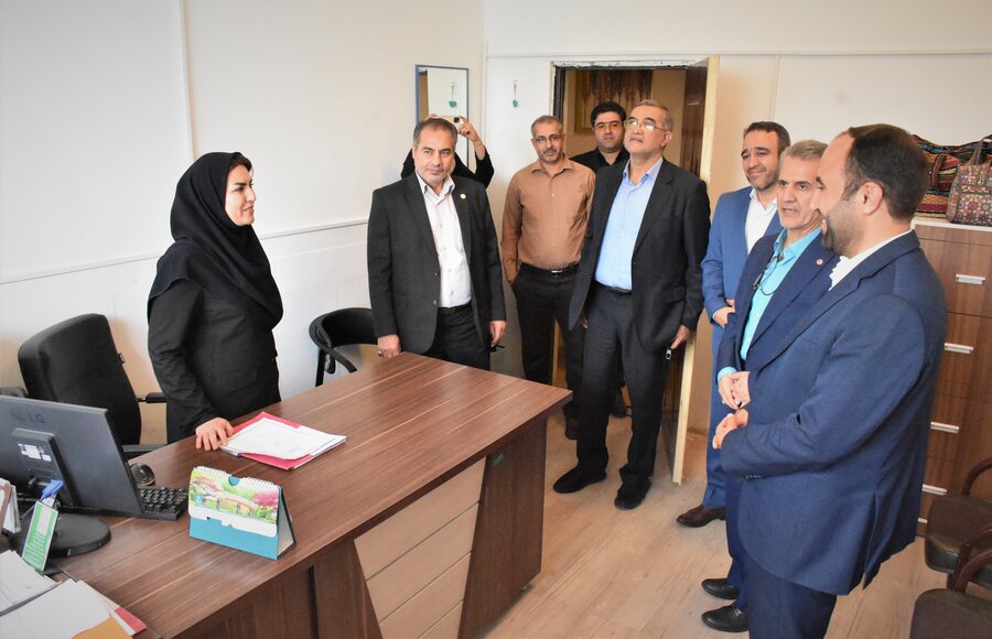 بازدید معاون سلامت اجتماعی بهزیستی کشور از مرکز اورژانس اجتماعی کرمانشاه