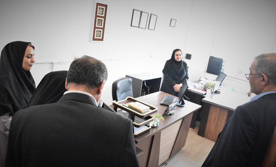 بازدید معاون سلامت اجتماعی بهزیستی کشور از مرکز اورژانس اجتماعی کرمانشاه