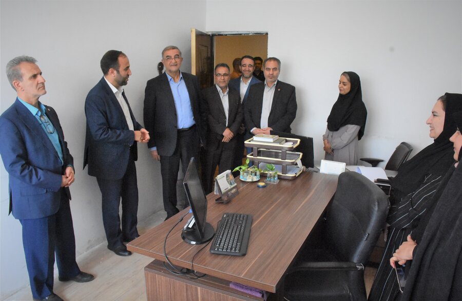 بازدید معاون سلامت اجتماعی بهزیستی کشور از مرکز اورژانس اجتماعی کرمانشاه
