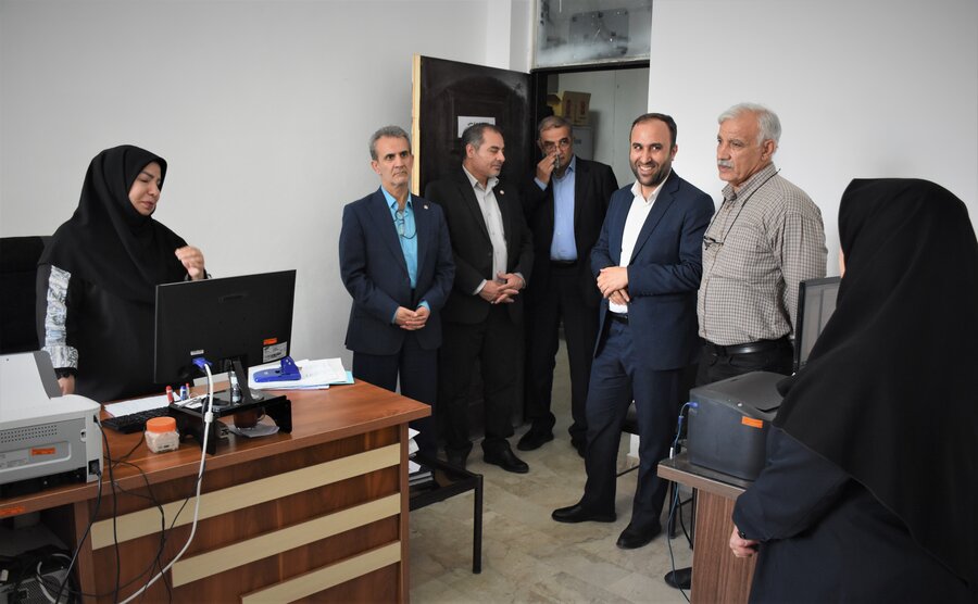 بازدید معاون سلامت اجتماعی بهزیستی کشور از مرکز اورژانس اجتماعی کرمانشاه