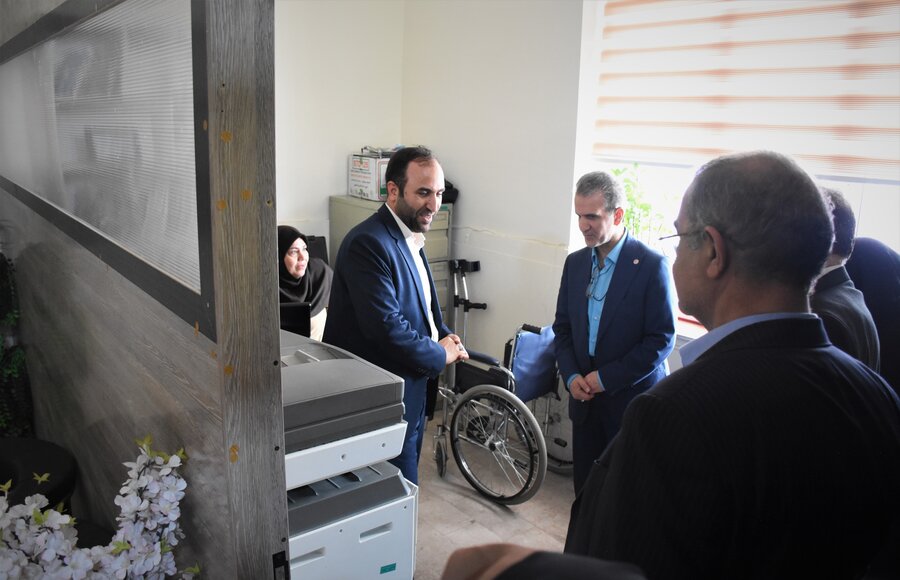 بازدید معاون سلامت اجتماعی بهزیستی کشور از مرکز اورژانس اجتماعی کرمانشاه
