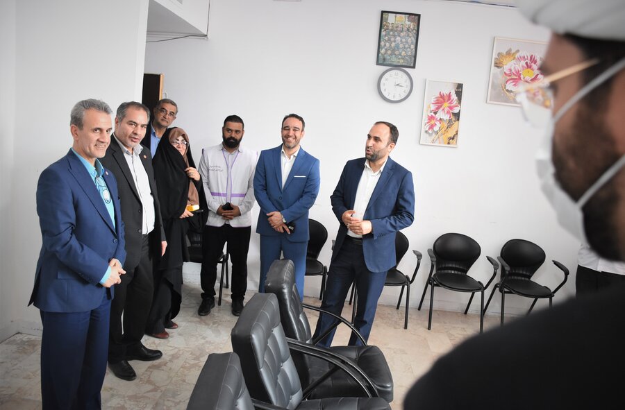 بازدید معاون سلامت اجتماعی بهزیستی کشور از مرکز اورژانس اجتماعی کرمانشاه