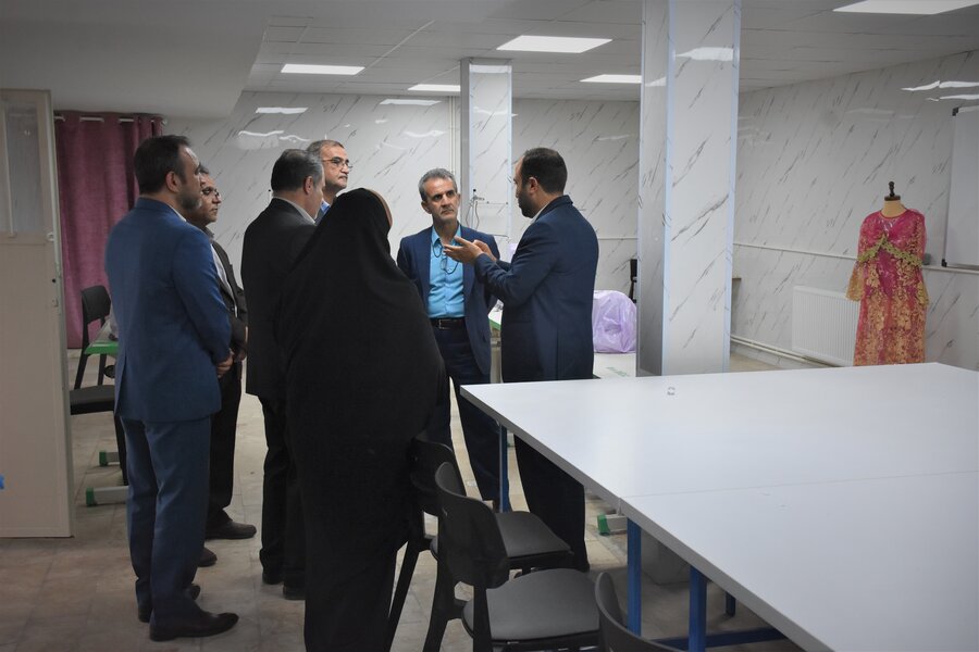 بازدید معاون سلامت اجتماعی بهزیستی کشور از مرکز اورژانس اجتماعی کرمانشاه