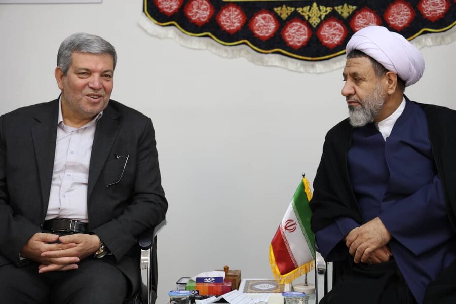 دیدار رئیس سازمان بهزیستی با نماینده ولی فقیه در کرمان