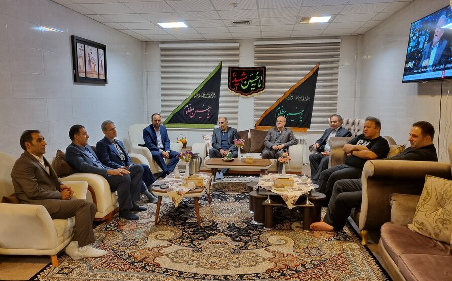 دیدار دبیرکل فدراسیون والیبال با معاون سلامت اجتماعی بهزیستی کشور