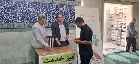میز ارتباطات مردمی ادارات بهزیستی شهرستانها همزمان با هفته بهزیستی