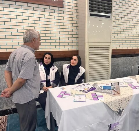 استقرار اورژانس اجتماعی در مصلی شهر هشتگرد