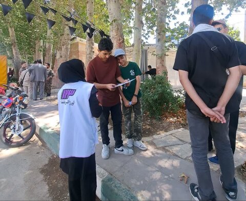 کرج | حضور میدانی اورژانس اجتماعی نجات در مصلی نماز جمعه