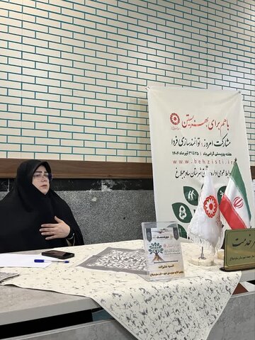 میز خدمت در شهر هشتگرد و در محل مصلی امام خمینی (ره) برگزار شد