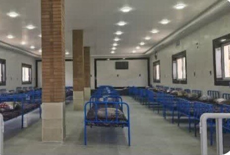 سالن شماره دو مرکز نگهداری معلولین ذهنی توانبخشی شهدای دیزیچه افتتاح شد